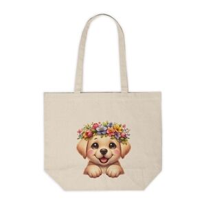 Labrador Retriever Custom Canvas Tote Bag